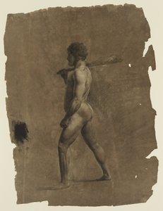 Figure masculine nue debout